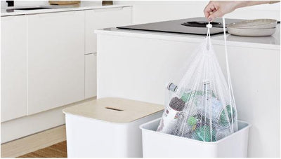 SmartStore Collect 48 L Waste & Recycle Bin Black