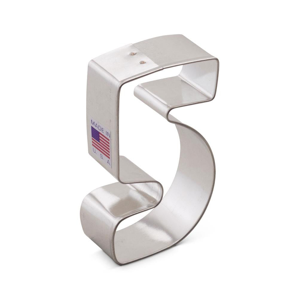 Ann Clark Numbers 5 Cookie Cutter