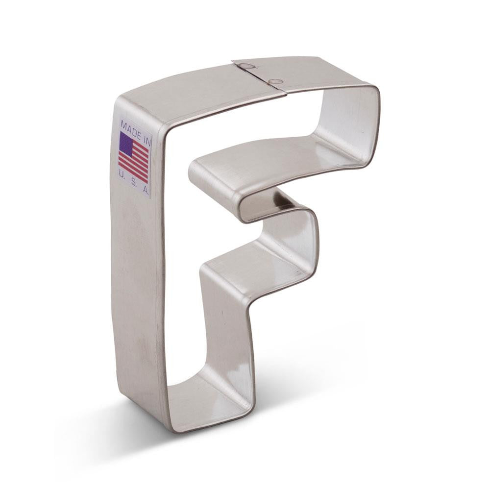 Ann Clark Letters F Cookie Cutter