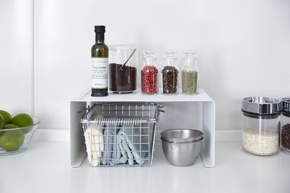 Yamazaki Tower Stackable Kitchen Rack