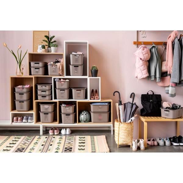 SmartStore Recycled Storage Basket - Charcoal