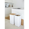 SmartStore Collect 48 L Waste & Recycle Bin White