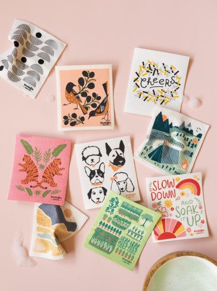 Now Designs Swedish Dish Cloth Slow Down