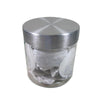 Port-Style Glass Canister with Stainless Steel Lid 800ml