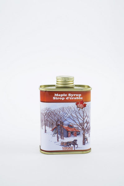Turkey hill maple syrup tin