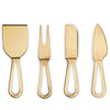 Natural Living Gold Cheese Knife Set Of 4