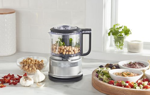 KitchenAid Contour Silver 3.5 Cup Food Mini Food Chopper Processor - iQ  living
