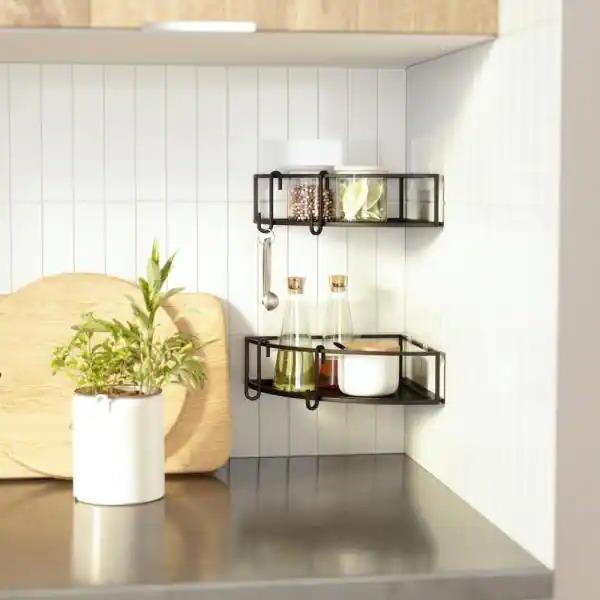 Umbra Cubiko Shower Corner Bins Set Of 2