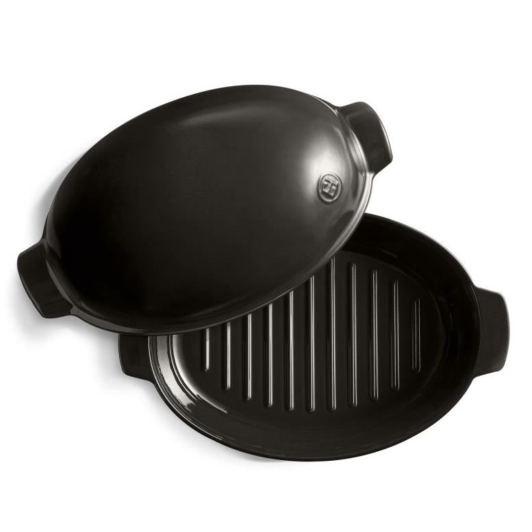 Emile Henry Fusain Large Roaster