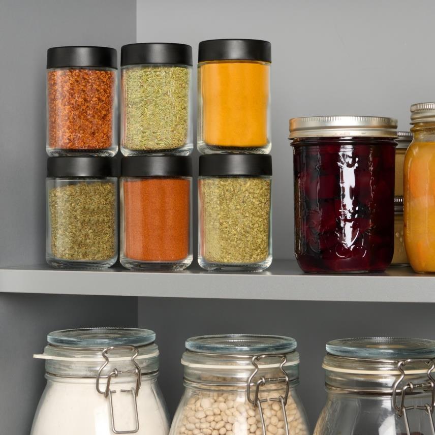 Trudeau Stackable Spice Storage Jars, Set of 5 – Modern Quests