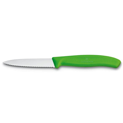 Victorinox Swiss Classic Serrated Paring Knife, Green