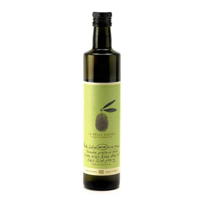 La Belle Excuse First Cold Pressed Black Olive Oil, 500ml Bottle
