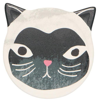 Now Designs Soak Up Cat's Meow Round Coaster Set of 4