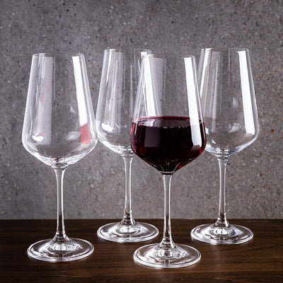 Trudeau Gala Red Wine Glasses Set of 4