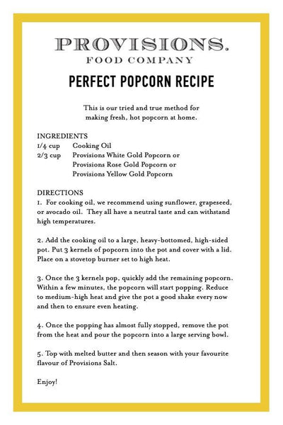 Provisions Food Company Popcorn Amethyst