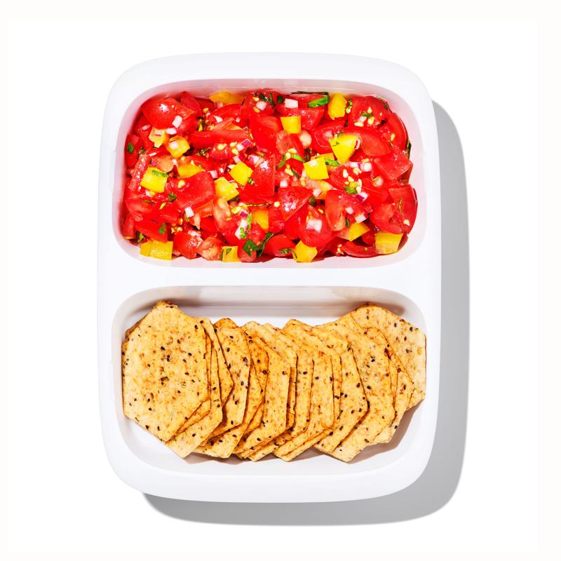 OXO Prep & Go Divided Food Container 400ml
