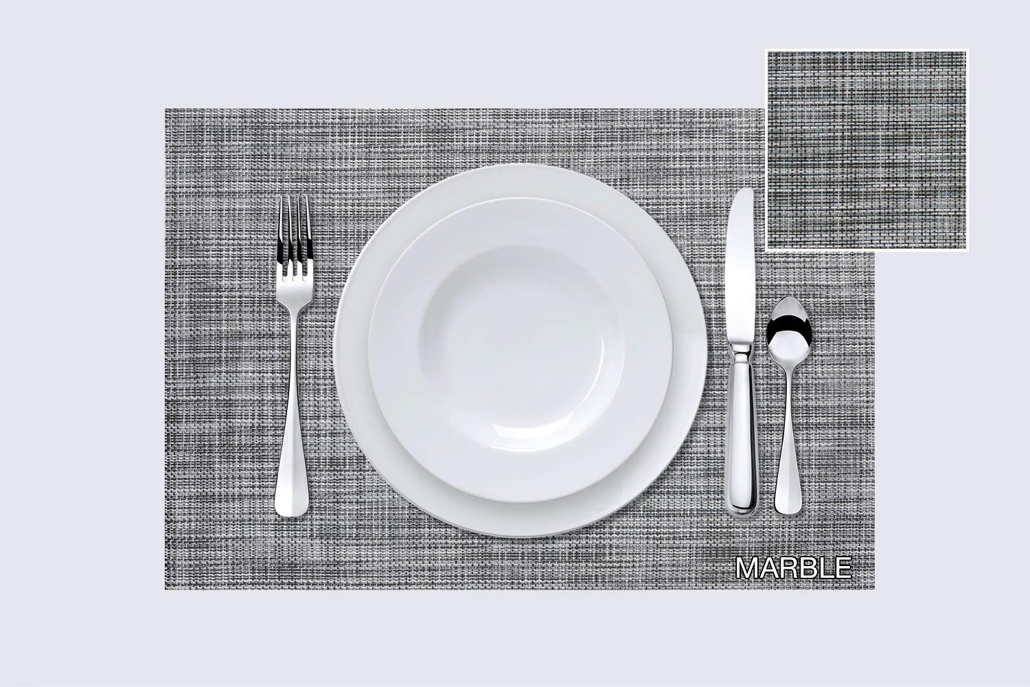 Tate Placemat 17" x 12" Marble