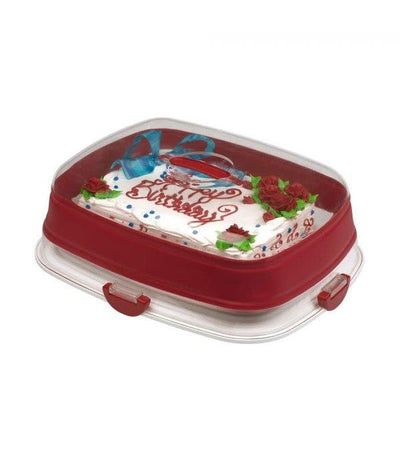 Starfrit Rectangular 3-In-1 Collapsible Cake Carrier