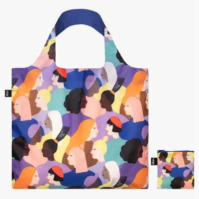 LOQI Recycled Tote Bag, Sisters