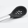 Cuisipro Black Silicone Slotted Spoon