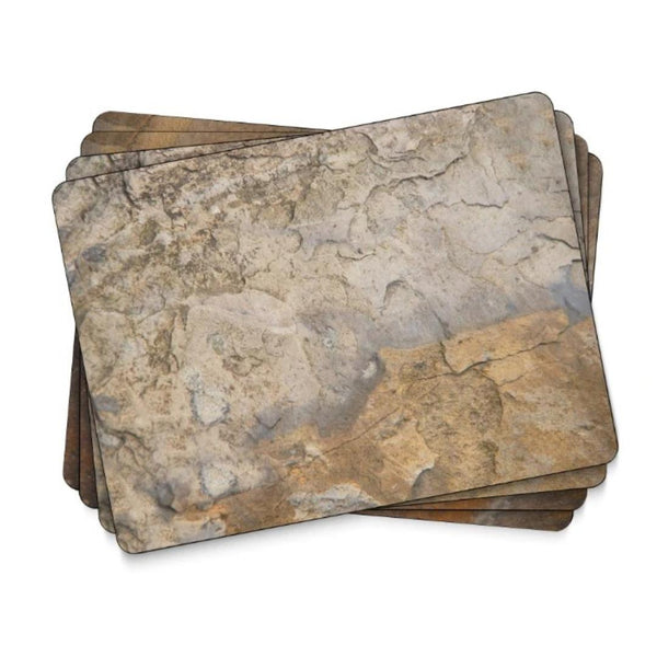 Pimpernel Placemat Earth Slate Set Of 4 iQ living