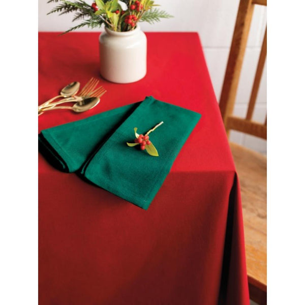 Now Designs Spectrum Chili Red Tablecloth 60