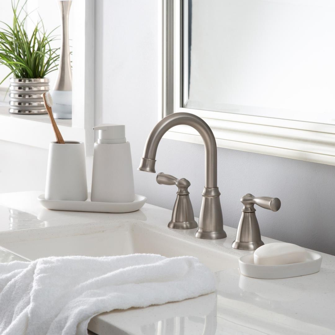 Moda At Home White Anitra Ceramic Tumbler