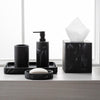 Moda At Home Michaelangelo Black Resin Soap Dispenser
