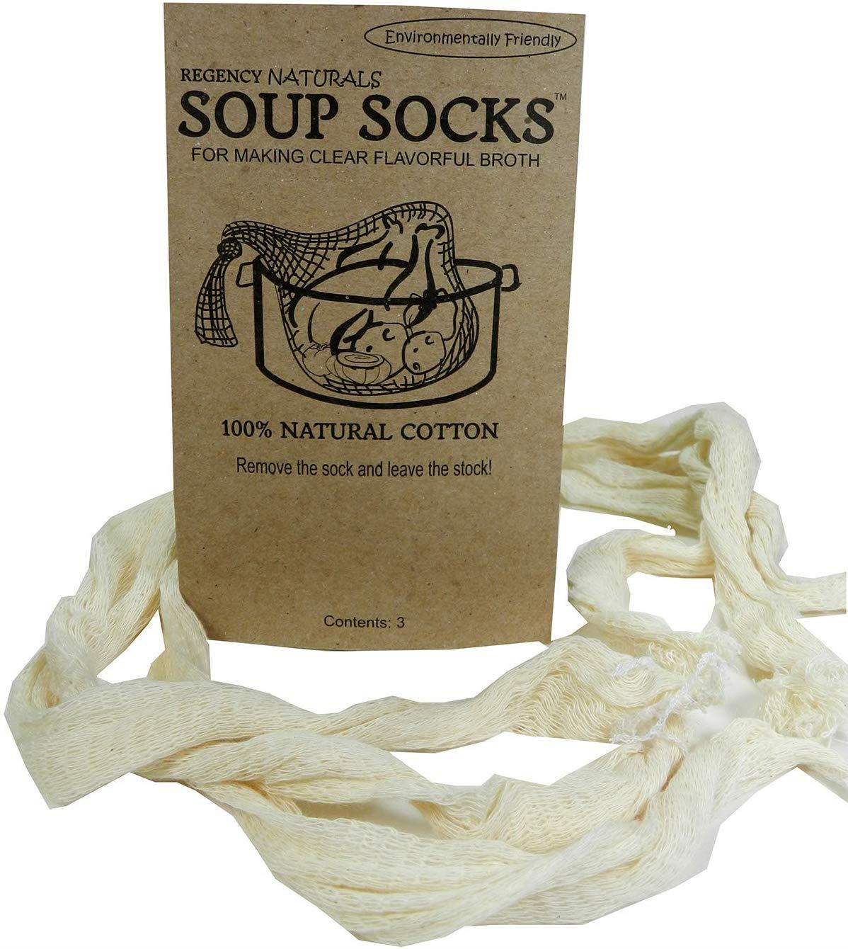 Regency Natural Soup Socks, Set of 3