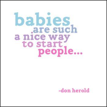 Quoteable Cards Babies