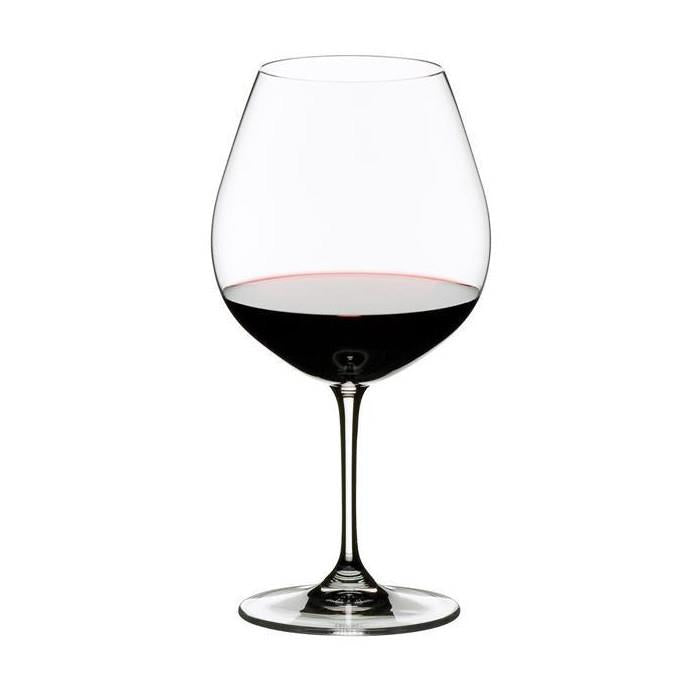 riedel pinot noir (burgundy red) wine glass set