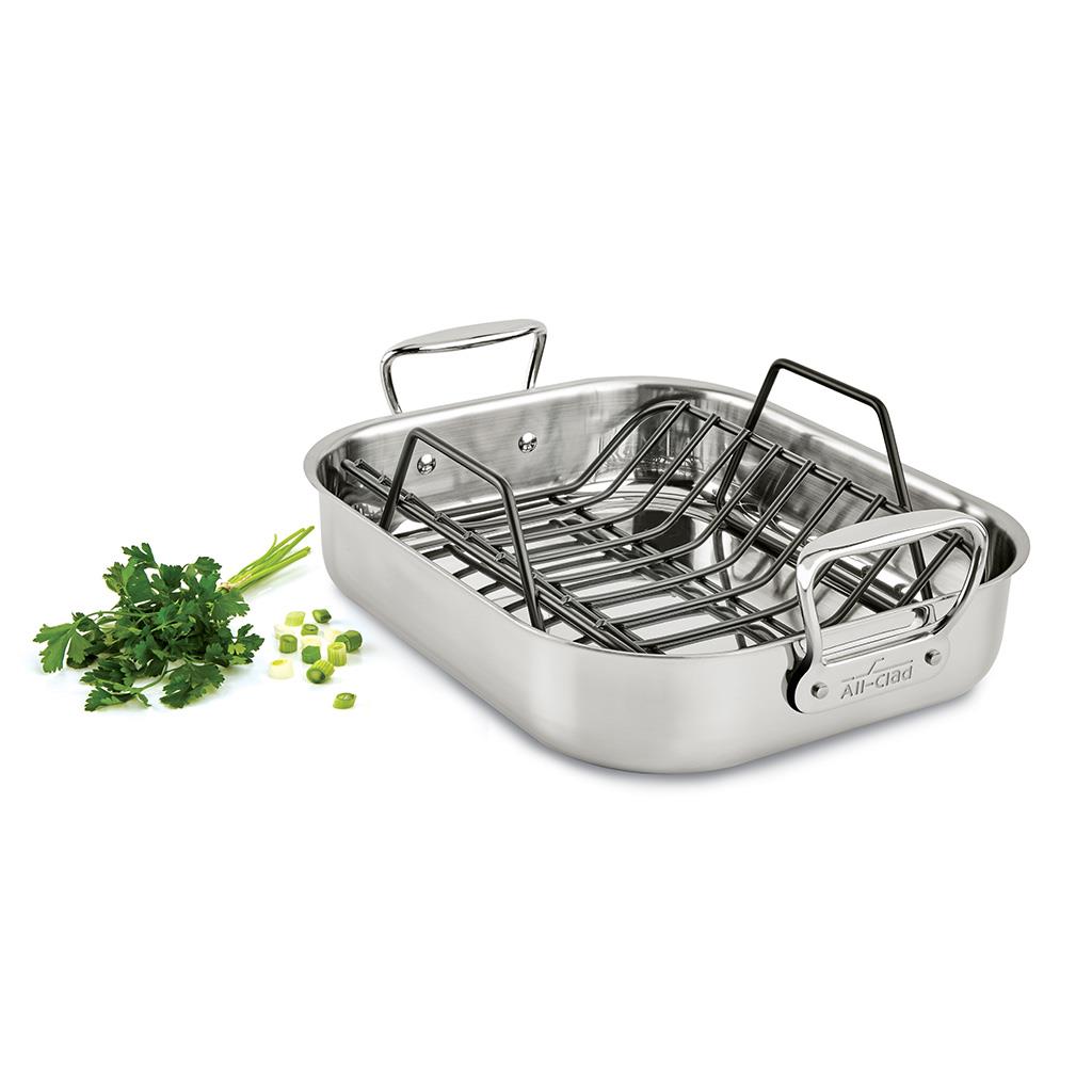 all-clad stainless steel roasting pan