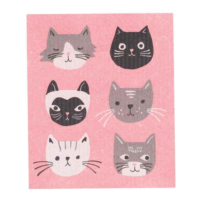 Now Designs Cat's Meow Swedish Dish Cloth