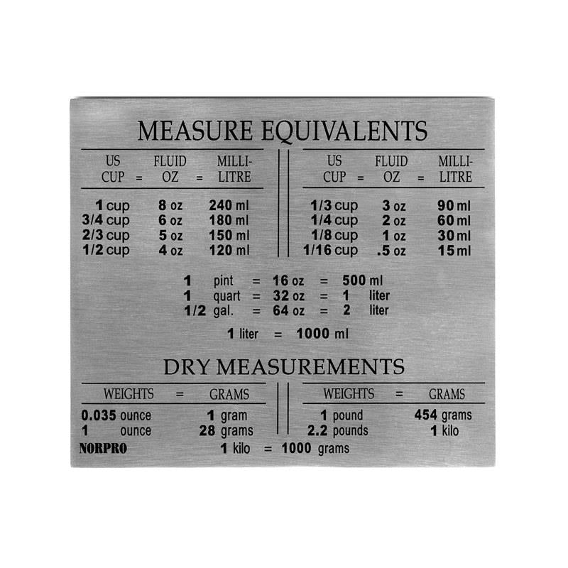 Norpro Equivalents Stainless Steel Magnet