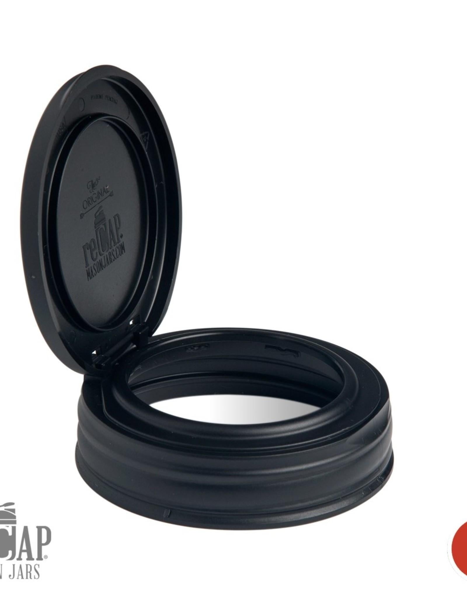 reCAP Black Flip Cap