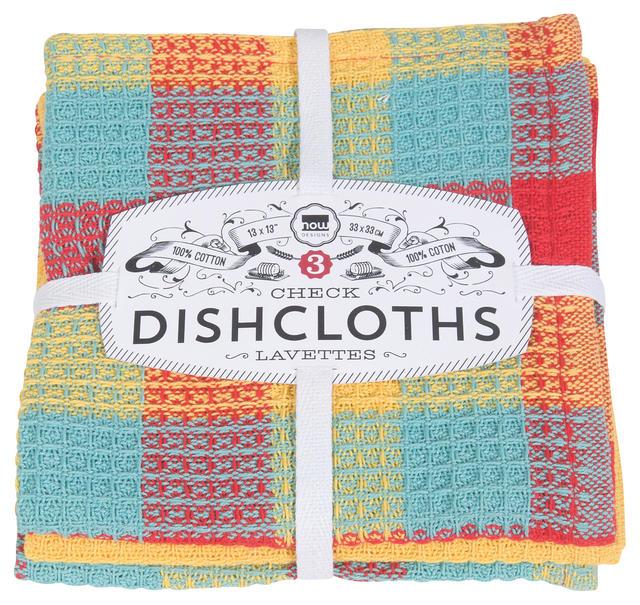 Now Designs by Danica Black Basketweave100% Cotton Kitchen Towel