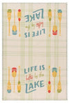 Now Designs Lake Life Tea Towel