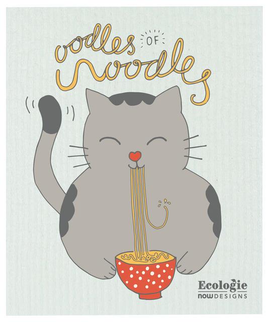 Now Designs Swedish Dish Cloth Oodles of Noodles