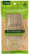 Luciano Natural Woodware Birchwood Forks Set of 20
