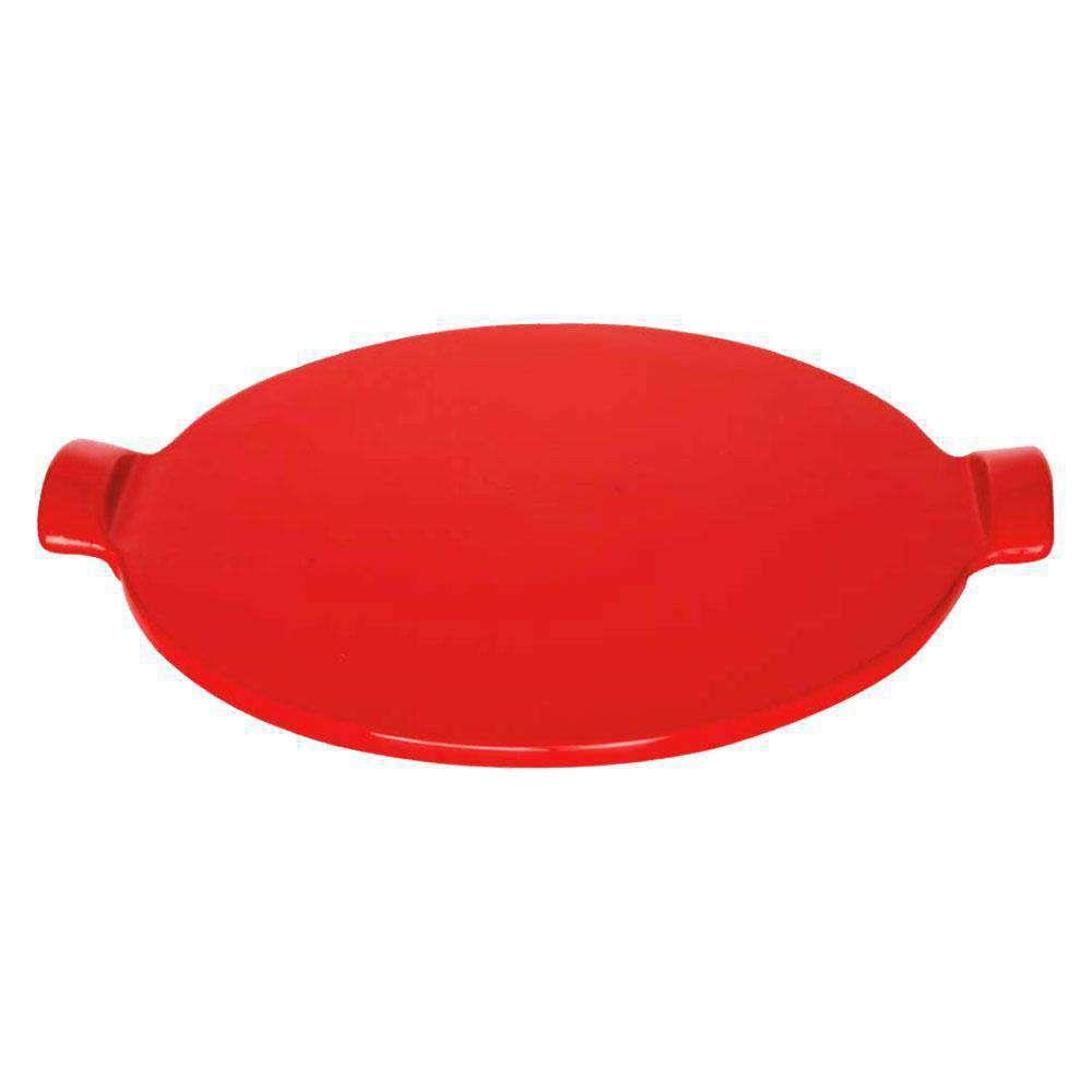Emile Henry Smooth Pizza Stone Red