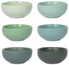Now Designs Leaf Round Pinch Bowls Set of 6
