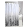 Moda at Home Shower Curtain - Greyscale Rain