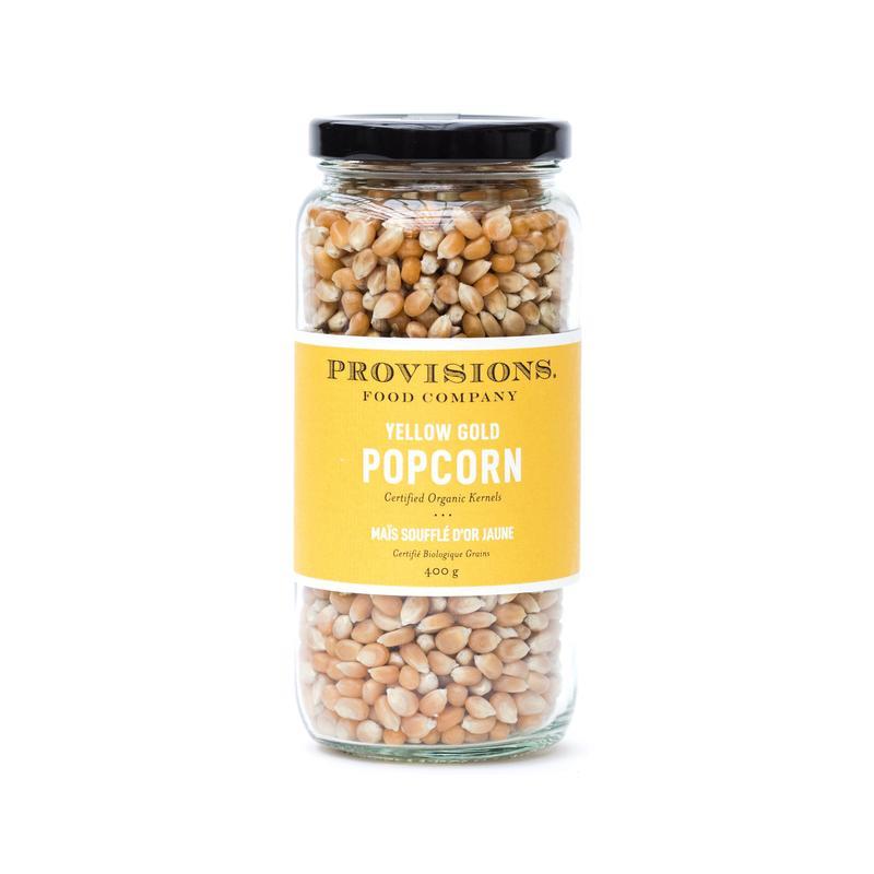 Provisions Food Company Popcorn - Yellow Gold