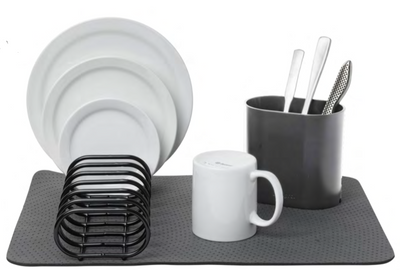 Cuisipro Dishrack Set Charcoal