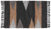 Danica Mercer Leather Chindi Area Rug, 2 x 3