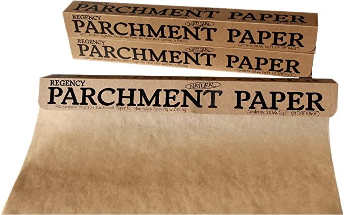 Regency Natural Non-Stick Parchment Paper - 6m / 20ft