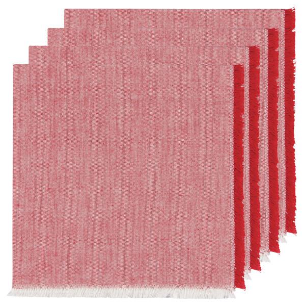 Danica Heirloom Napkins Set of 4 Chili