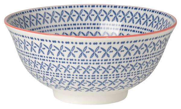 Now Designs 6" Cereal Bowl Blue Cross