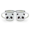 Legami Porcelain Espresso Mug Set of 2 Pandas