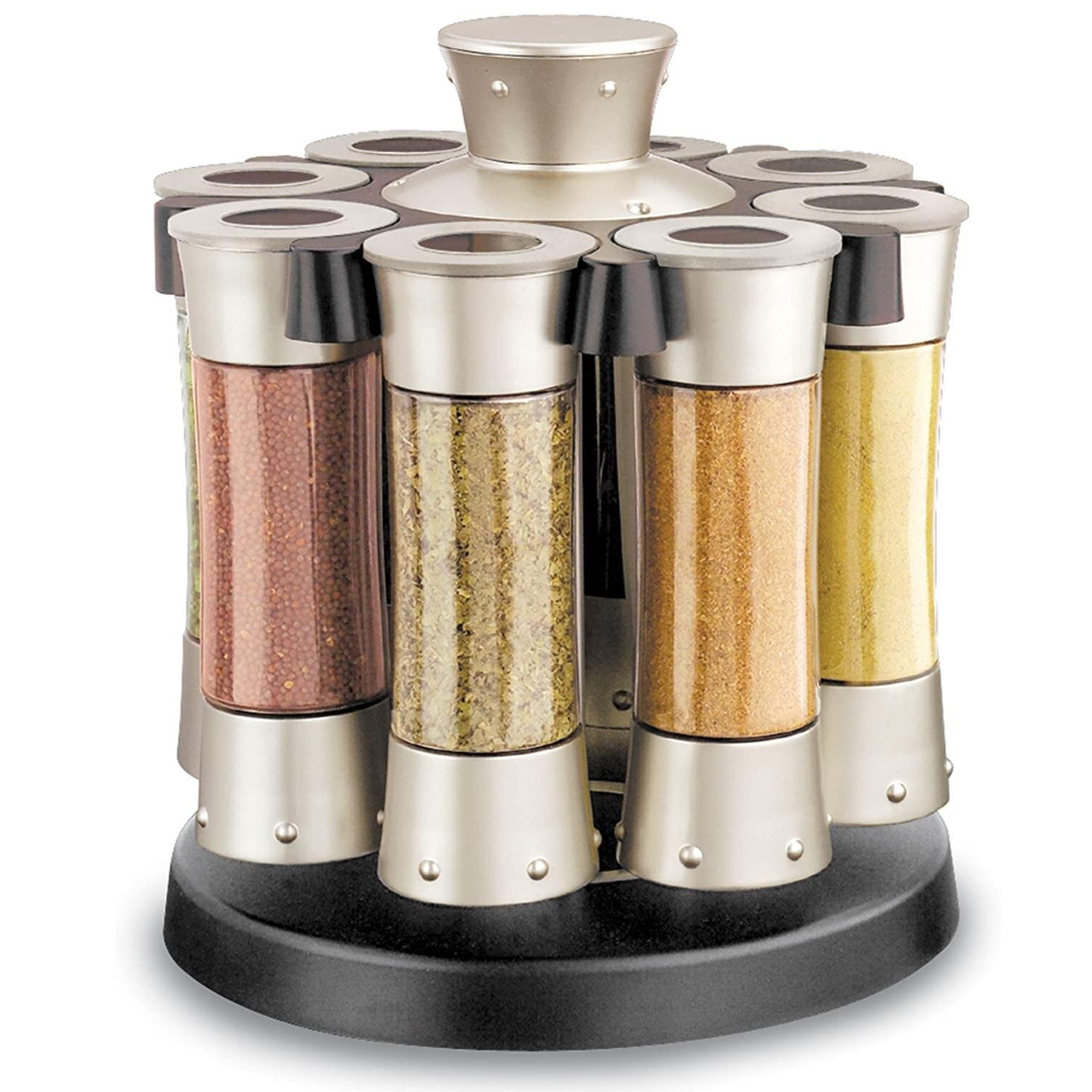 Kitchen Art 8 Jar Auto-Measure Spice Carousel